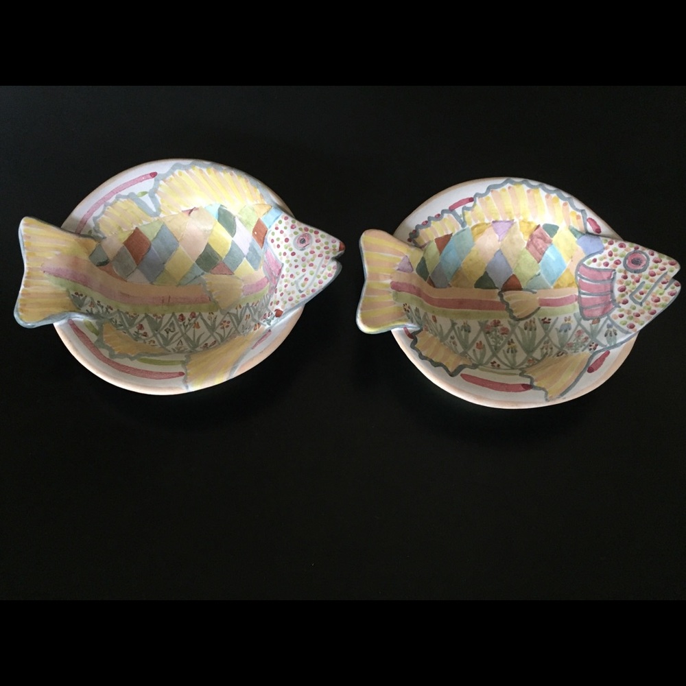 Mackenzie Childs Fish Bowls